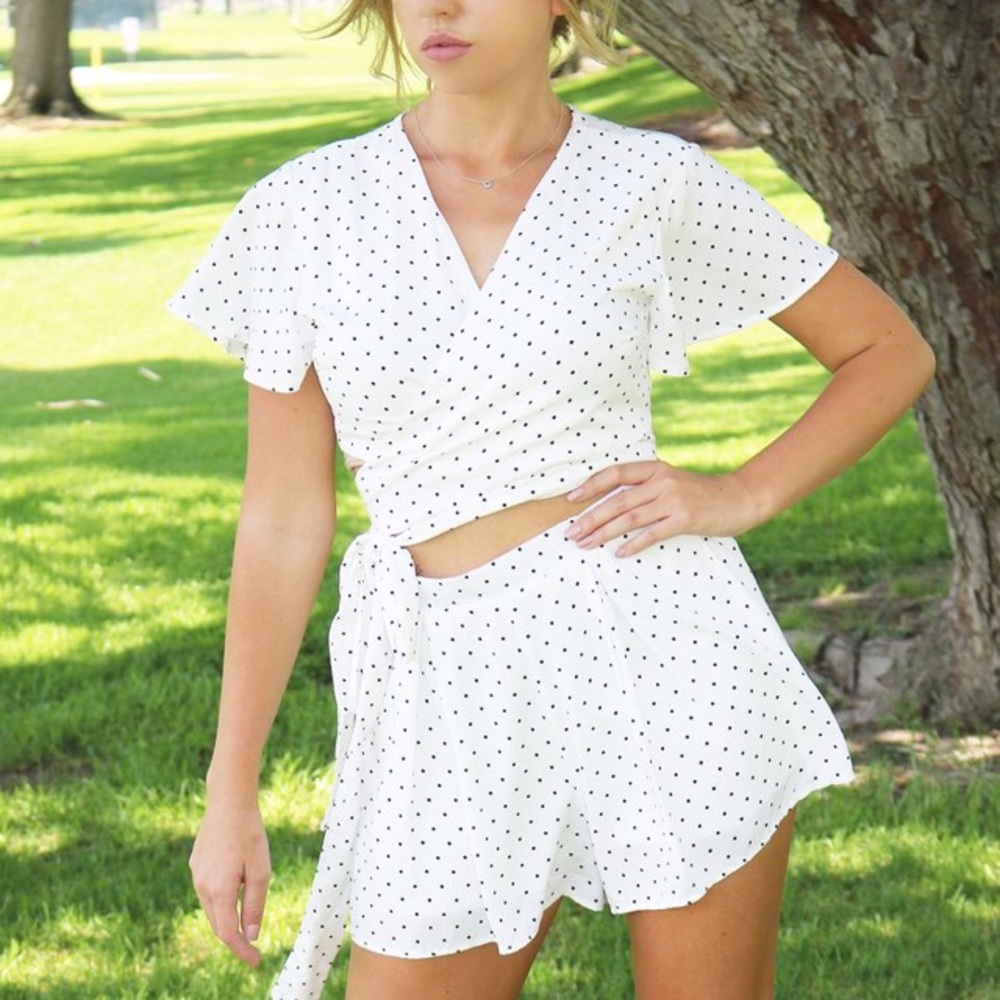 Delia Two Piece short set